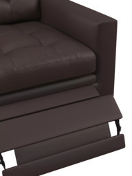 John Lewis Draper II Motion Leather Armchair, Light Leg - thumbnail 6