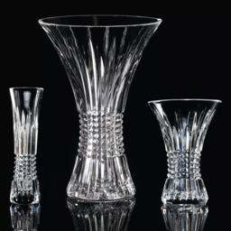 Waterford Crystal Lismore Diamond Cut Glass Vase, H20cm, Clear - thumbnail 2
