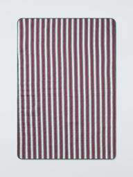 John Lewis Extra Large Striped Quilted Picnic Rug, Pink/Multi - thumbnail 3