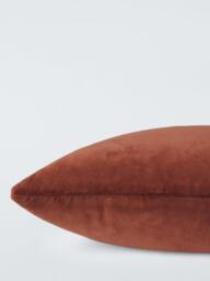 John Lewis Rectangular Cotton Velvet Cushion - thumbnail 3