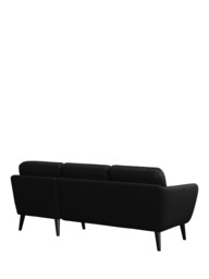 John Lewis Arlo RHF Chaise Leather Sofa, Dark Leg - thumbnail 4