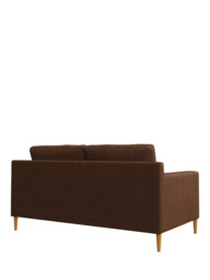 John Lewis Draper II Medium 2 Seater Leather Sofa, Light Leg - thumbnail 4