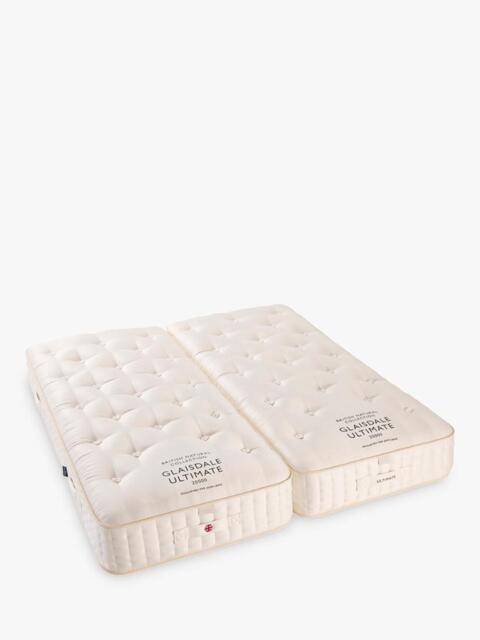 John Lewis British Natural Collection Glaisdale Ultimate 20000 Pocket Spring Zip Link Mattress, Super King Size - image 1