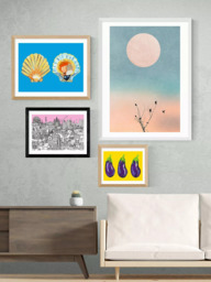 EAST END PRINTS Lizzie Prestt 'London Jungle' Framed Print - thumbnail 2