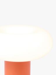 The Conran Shop Torus Rechargeable Portable Table Lamp, Orange - thumbnail 4