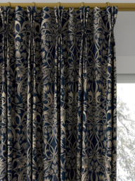 GP & J Baker Fritillerie Made to Measure Curtains or Roman Blind, Indigo - thumbnail 6