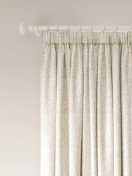 John Lewis Mila Print Pair Dimout/Thermal Lined Multiway (Slot Top, Hidden Tab, Pencil Pleat) Curtains, Putty - thumbnail 6