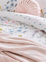 Laura Ashley Wild Meadow 200 Thread Count Duvet Cover Set - thumbnail 2