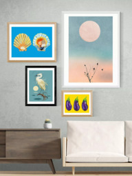 EAST END PRINTS Dieter Braun 'Little Egret' Framed Print - thumbnail 2