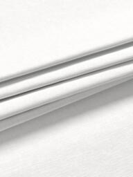 John Lewis Crosshatch Cotton Slub Slot Top/Hidden Tab Voile Panel, White - thumbnail 3