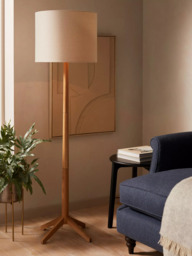 John Lewis Dara Floor Lamp, FSC-Certified (Oak) - thumbnail 2