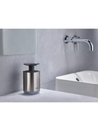 Joseph Joseph Presto Soap Dispenser, Stainless Steel - thumbnail 2
