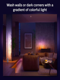 Philips Hue Signe Gradient Table Lamp, 1040 Lumens - thumbnail 3