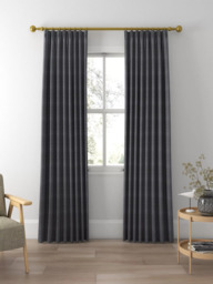 Sanderson Linden Made to Measure Curtains or Roman Blind, Indigo - thumbnail 3