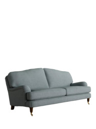 Laura Ashley Lynden Large 3 Seater Sofa, Teak Leg - thumbnail 1