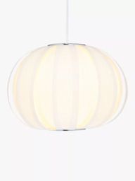 John Lewis Sumet Panels Easy-to-Fit Ceiling Shade, Cream - thumbnail 3