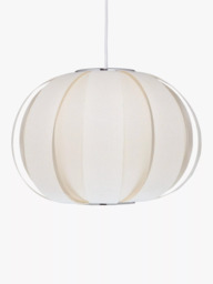 John Lewis Sumet Panels Easy-to-Fit Ceiling Shade, Cream - thumbnail 4