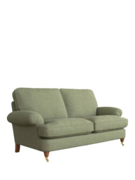 Laura Ashley Beaumaris Medium 2 Seater Sofa, Teak Leg
