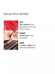 Molton Brown Delicious Rhubarb & Rose Scented Signature Candle, 190g - thumbnail 2