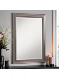 Yearn Contemporary Rectangular Wall Mirror, 74 x 102cm - thumbnail 2