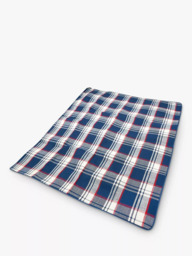 Polar Gear Woven Check Picnic Rug, Blue - thumbnail 4