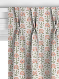 John Lewis Aria Made to Measure Curtains or Roman Blind, Pale Terracotta - thumbnail 5