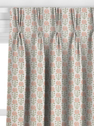 John Lewis Aria Made to Measure Curtains or Roman Blind, Pale Terracotta - thumbnail 6