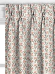John Lewis Aria Made to Measure Curtains or Roman Blind, Pale Terracotta - thumbnail 4