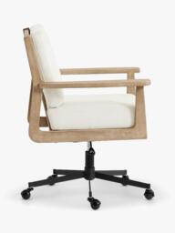 Pottery Barn Cody Swivel Desk Chair, Oatmeal - thumbnail 5