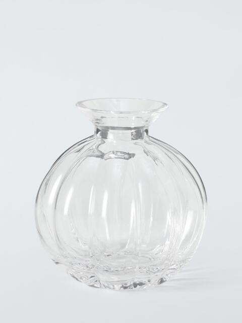 John Lewis Gourd Wide Glass Bud Vase, H8.5cm, Clear - image 1