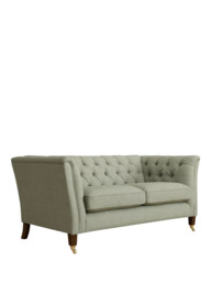 Laura Ashley Chatsworth Small 2 Seater Sofa, Teak Leg