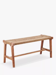 Nkuku Amhara Acacia Bench, Natural - thumbnail 5