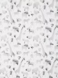 John Lewis Safari & Friends Pencil Pleat Pair Blackout Lined Children's Curtains - thumbnail 2