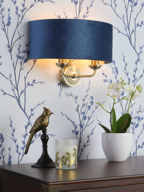 Laura Ashley Sorrento Double Wall Light - image 1