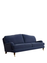 Laura Ashley Lynden Grand 4 Seater Sofa, Teak Leg