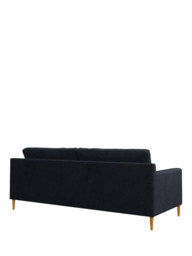 John Lewis Draper II Large 3 Seater Leather Sofa, Light Leg - thumbnail 4