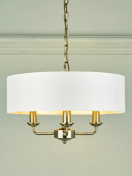 Laura Ashley Sorrento 3 Arm Ceiling Light - thumbnail 1