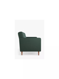 John Lewis Quilted Large 3 Seater Sofa Bed, Dark Leg - thumbnail 3