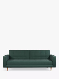 John Lewis Quilted Large 3 Seater Sofa Bed, Dark Leg - thumbnail 5
