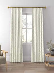 Harlequin x Sophie Robinson Made to Measure Curtains or Roman Blind, Emerald/Pearl - thumbnail 3