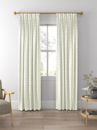 Harlequin x Sophie Robinson Made to Measure Curtains or Roman Blind, Emerald/Pearl - thumbnail 5