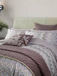 Bedeck of Belfast Claudia Duvet Cover Set, Pink Green - thumbnail 2