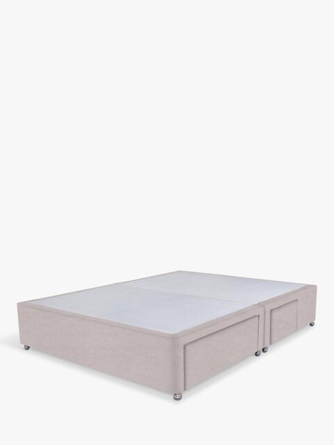 John Lewis Non-Sprung Upholstered Continental 2+2 Drawer Divan Base, Small Double - image 1