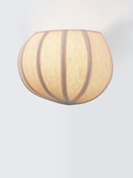 John Lewis Pumpkin Wall Light, Natural - thumbnail 4