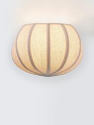 John Lewis Pumpkin Wall Light, Natural