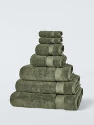 John Lewis Egyptian Cotton Signature Towels - thumbnail 1