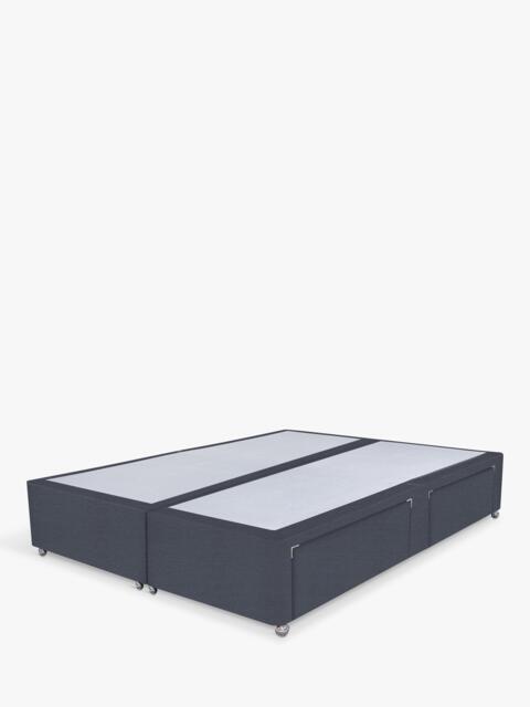 John Lewis Non-Sprung Upholstered 4 Drawer Divan Base, Super King Size - image 1