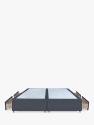 John Lewis Non-Sprung Upholstered 4 Drawer Divan Base, Super King Size - thumbnail 4