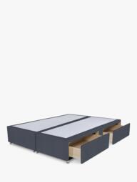 John Lewis Non-Sprung Upholstered 4 Drawer Divan Base, Super King Size - thumbnail 2