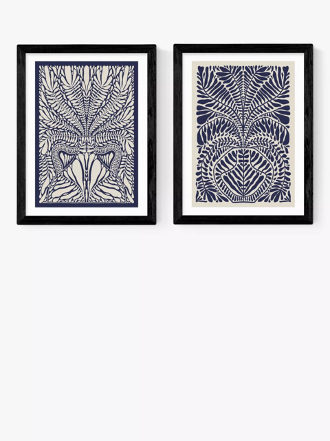 EAST END PRINTS Alisa Galitsyna 'Foliage' Framed Print, Set of 2 - image 1
